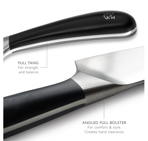 Signature couteau santoku large en inox 17cm  Robert Welch