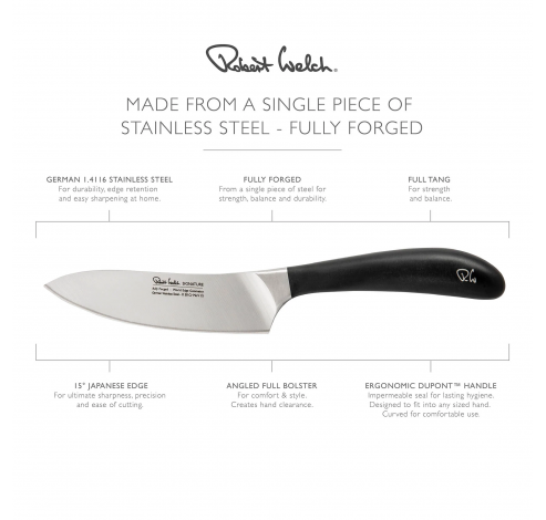 Signature couteau de chef en inox 14cm  Robert Welch