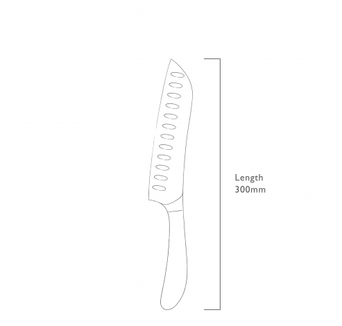 Signature couteau santoku en inox 17cm  Robert Welch