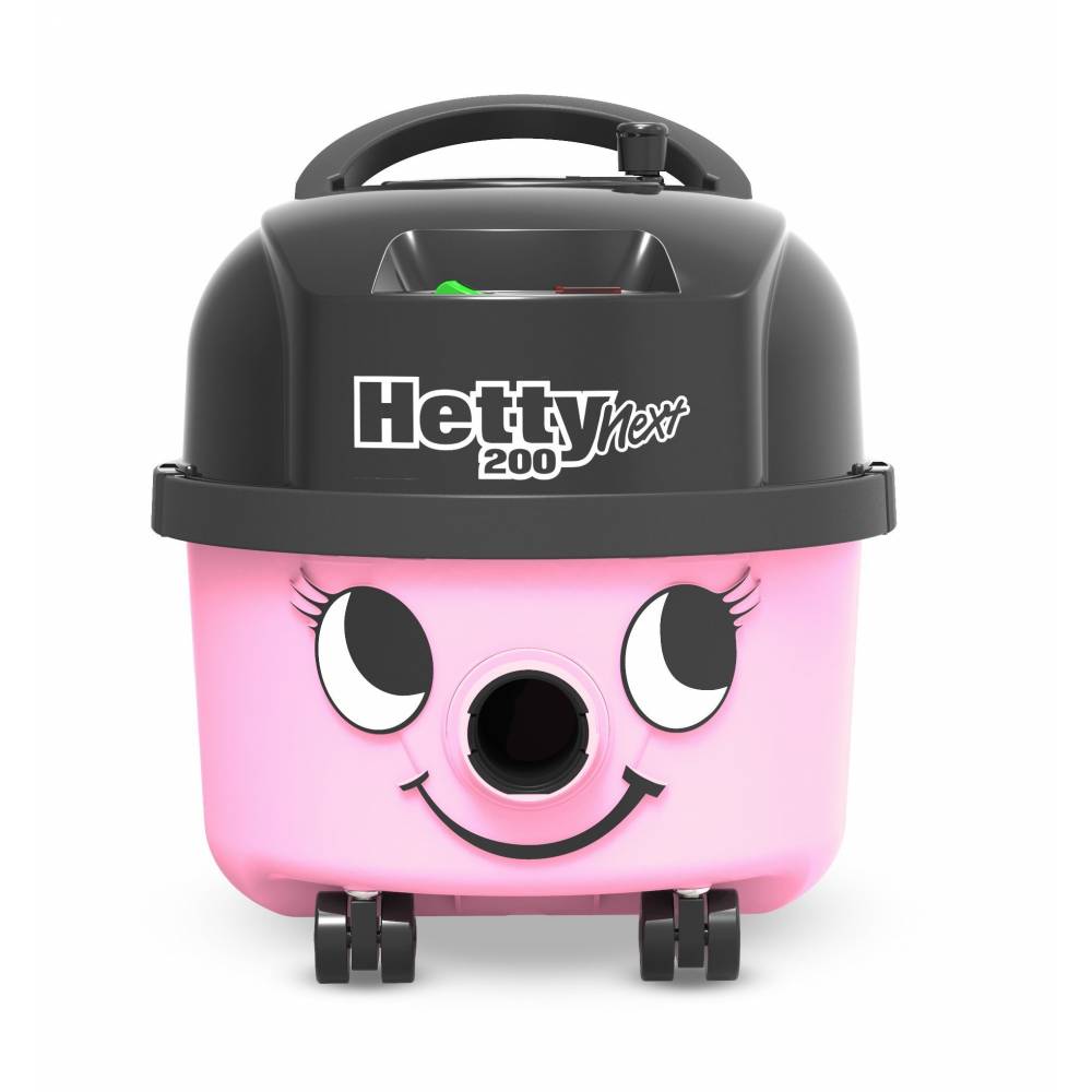 Numatic Stofzuiger Hetty Next HVN208-11 stofzuiger roze met kit AST0