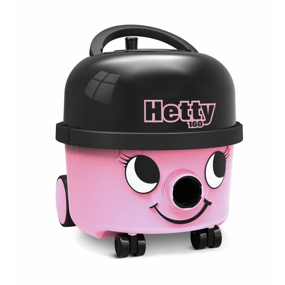 Numatic Stofzuiger Hetty Compact HET160 Stofzuiger roze met kit AS0