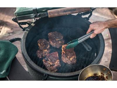 Big Green Egg  Silicone Tipped Tongs