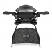 Q 2400 Elektrische barbecue met stand Dark Gray 