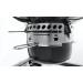 Summit® Kamado E6 Charcoal Grill Black 