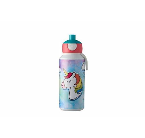 Campus Drinkfles pop-up 400ml Unicorn  Mepal