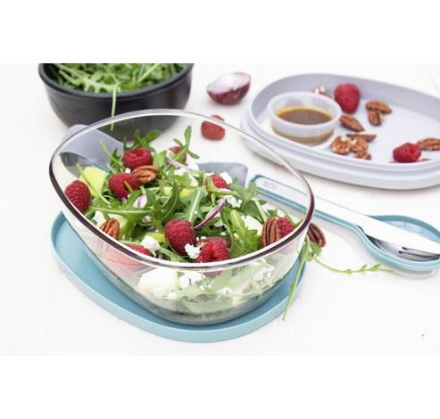 saladbox ellipse - nordic blue  Mepal