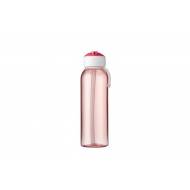 Campus Waterfles flip-up 500 ml - pink 