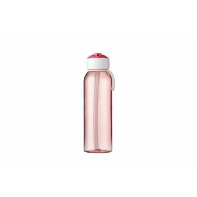 Campus Waterfles flip-up 500 ml - pink  Mepal
