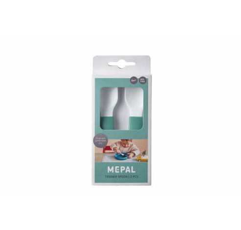 set oefenlepel mio 2 stuks - deep turquoise  Mepal