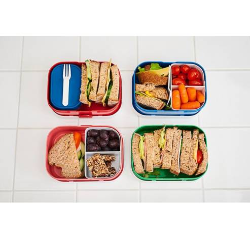 Lunchset Campus (pop-up fles en lunchbox) - Spiderman  Mepal