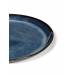 Pure by Pascale Naessens Bord opstaande rand 23,5cm Donkerblauw 