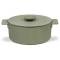 Surface Pot Enamel Cast Iron Camogreen D23 - 3l 