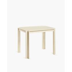 TAFEL CORA L90 x B70 x H75 CM BEUK CREME 