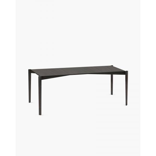 TAFEL RECHTHOEKIG ÉLOÏS L194 x B97 x H75 CM BEUK ZWART 