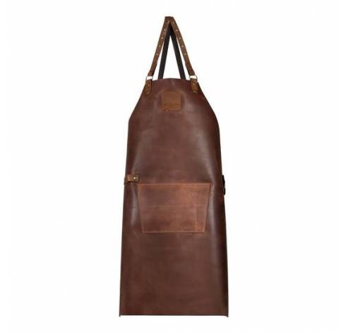 MR SMITH KEUKENSCHORT LEDER BRUIN POCKET  Boska