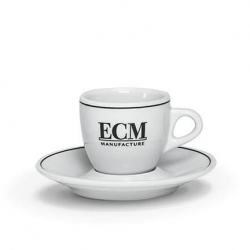ECM Espresso kop en schotel (set 6 stuks) 