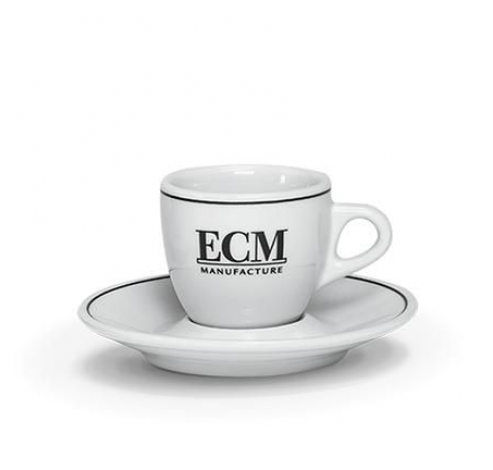 Espresso kop en schotel (set 6 stuks)  ECM