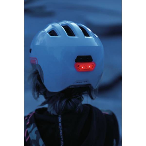 Abus Helm Smiley 3.0 ACE LED royal green S 45-50cm