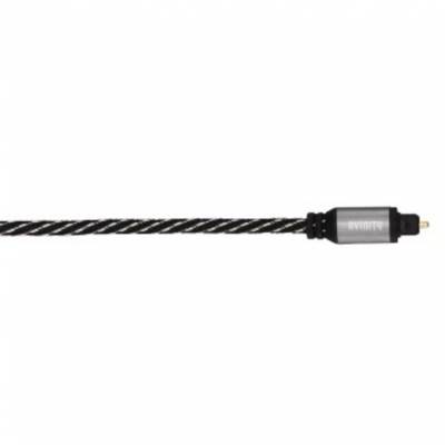 Optische audio kabel ODT 3M Zwart/Zilver  Avinity