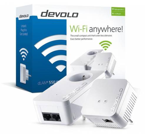 dLAN 550 Wi-Fi Starter Kit  Devolo