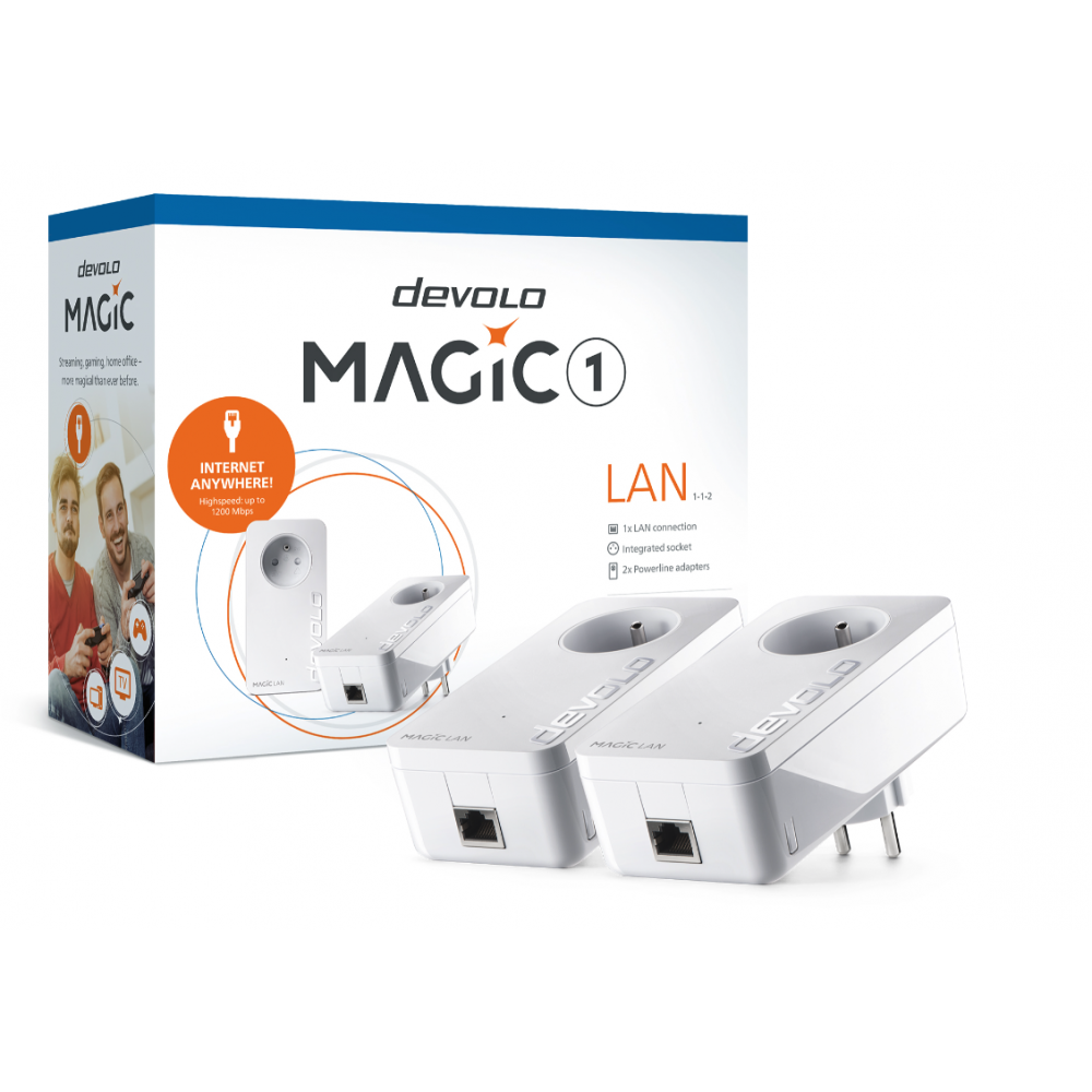 Devolo Powerline adapter Magic 1 LAN Starter Kit