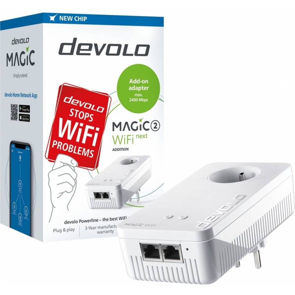 Devolo Powerline adapter magic 2 wifi next be