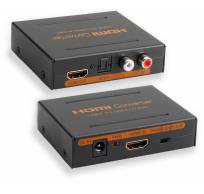 42901 HDMI audio extractor optische toslink & L/R stereo met 5V kabel 