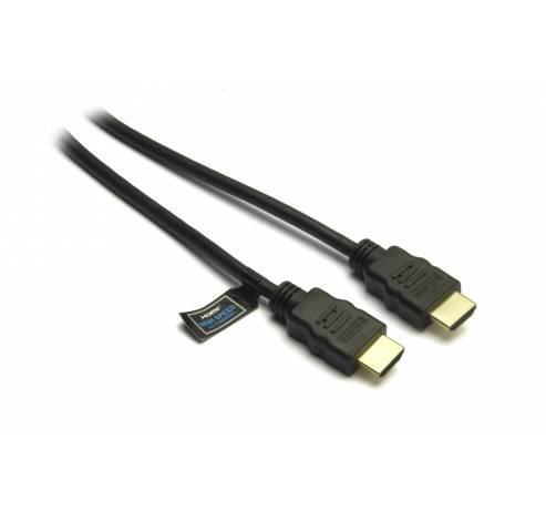 40001 Kabel (4k) HDMI/M / HDMI/M 3.0m Zwart  G&BL