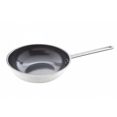Ct Prof Poele Wok D28cm A Poign. - 2.5mm Anti Adhesif - Convient A L'induction  Cosy & Trendy for Professionals