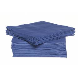 Cosy & Trendy for Professionals Ct Prof Serviet Tt S40 38x38cm Bleu Nuit Papier Textiel-touch