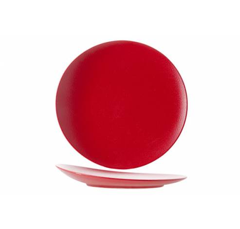 Dazzle Red Plat Bord D27cm Elevated Coupe  Cosy & Trendy for Professionals