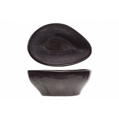 Black Granite Schaaltje 14x10,5xh6cm Driehoekig  Cosy & Trendy for Professionals