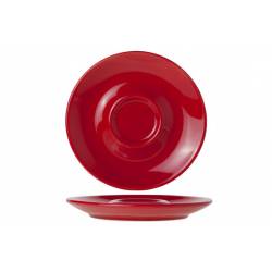 Cosy & Trendy for Professionals Bola Red Koffie-capp. Schotel D14.5cm 