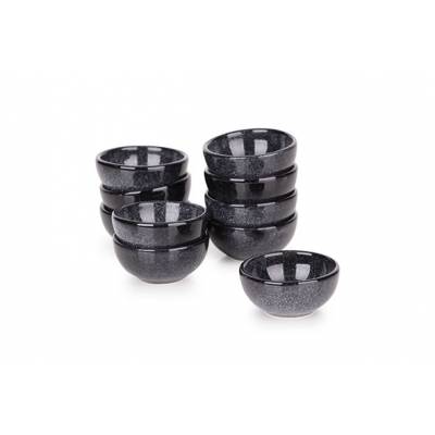 Granite Black Mini-bowl D5,6xh2,6cm S10   Cosy & Trendy for Professionals