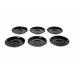 Barista Black Ondertas D13cm Set 6 Voor Tas 7cl 