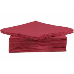 Cosy & Trendy for Professionals Ct Prof Serviet Tt S40 38x38cm Bordeaux Papier Textiel-touch