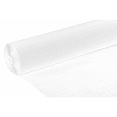 Ct Prof Nappe Blanc 1,18x6m Papier Damassee 