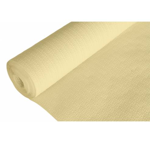 Ct Prof Tafelkleed Creme 1,18x20m Papier - Gewafeld  Cosy & Trendy for Professionals