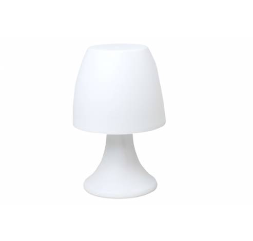 LAMP PP M.LEDS WIT D12XH19CM EXCL. 3XAAA  Cosy @ Home