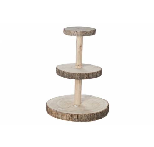 ETAGERE RUW HOUT D30XH40CM  Cosy @ Home