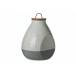 Pot En Deksel Modern Ker Grijs 18x14x20  