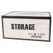 Storage Box  Zwart Hout 34x24xh18cm  