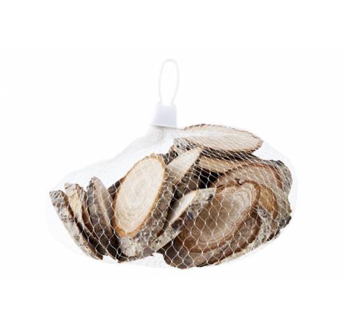 BOOMSCHIJFJES NATUUR HOUT 8X4CM 300GR  Cosy @ Home