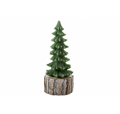 KAARS KERSTBOOM OP STAM D10X24CM  Cosy @ Home