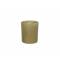 Theelichthouder Blad Groen Goud 7x7x8cm  