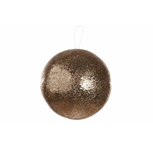 GLITTERBAL CHAMPAGNEGOUD D20CM  Cosy @ Home