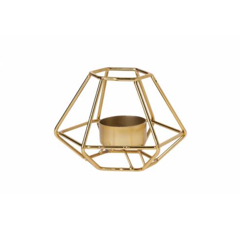 THEE-LICHTHOUDER GOUD 8CM  Cosy @ Home