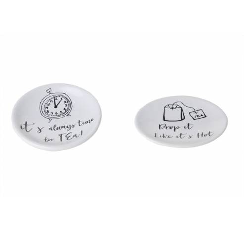 BORDJE THEEZAK M.TEXT 2SS D8XH1,3CM  Cosy @ Home