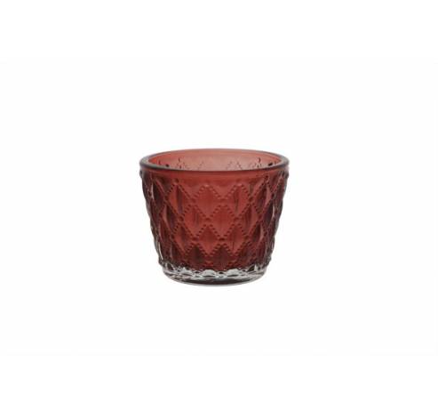 THEELICHTH MAROC ROOD 7,5X7,5XH6CM  Cosy @ Home