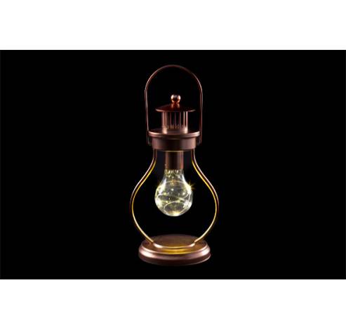 LAMP KOPER METAAL 14X11XH25 LANTERN EXCL  Cosy @ Home